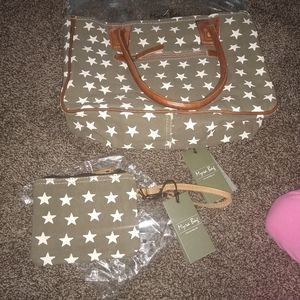 Myra brand new bag and wristlet